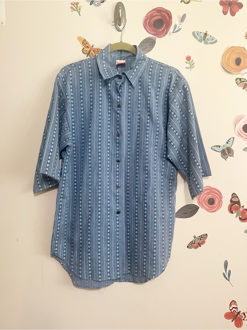 Vintage Western Button Down Shirt M